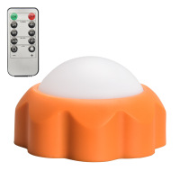 Play Night 家用多功能定时氛围灯遥控干电池小夜灯 4个装