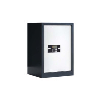 湘渭保密柜财务档案柜文件柜办公室资料储物柜保险柜单门灰白-电子密码锁