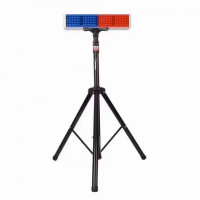 太阳能爆闪灯警示灯 太阳能分体灯+支架 1套