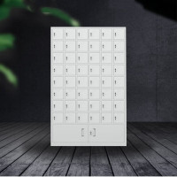 汇云星48门手机存放柜-铁门窗口 带下档 HY-SPC-048 文件柜