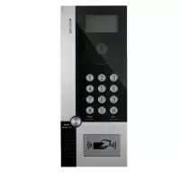 可视对讲主机楼宇门禁对讲DF2000ATVC/9AM门口机门铃刷卡视频图像 DF2000ATVCG/9数码管 不含底盒