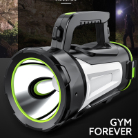 Play Night 输出功能-警示尾灯-带双侧灯 usb可充电多功能手电筒户外手提式探照灯