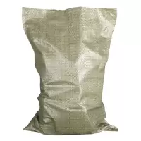 者也 防汛沙袋沙包 加厚耐磨灰绿色蛇皮编织袋 载重袋50*80CM 单位:个
