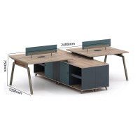 办公桌三圣E20 2400*1200*750mm