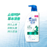 海飞丝 洗发水洗发露(持久去屑清爽控油滋养) 止痒呵护750ml