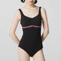 速比涛(Speedo)女士泳衣 新款女式连体泳衣修身显瘦健身训练透气泳池游泳装