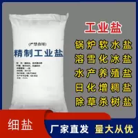 mqgxc 工业盐细盐 25KG 日晒盐锅炉水处理软化盐畜牧水产养殖应急处理融冰除雪(新旧包装随机发货)