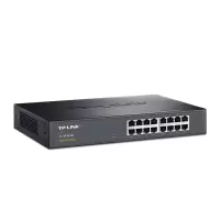 TP-LINK 16口百兆非网管交换机 监控网络网线分线器 企业级分流器 金属机身 TL-SF1016D 单位:台