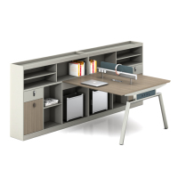 办公桌三圣E33 1500*1400*750mm