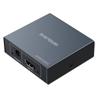 胜为HDMI分配器一分二 一进二出4K高清视频分屏器 笔记本电脑电视盒子接显示器投影仪同屏显示DHD4102G