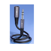 秋叶原(CHOSEAL) 6.5mm转卡农公音频线 6.35卡侬公对公话筒 三芯XLR立体声麦克风调音台功放连接线 3米 QS3559T3