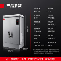 德玛仕(DEMASHI)开水器商用开水机烧水器热水机热水箱开水炉 KS-30P (40L/h)功率3KW
