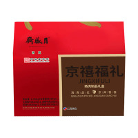 月盛斋熟食礼盒清真老字号熟牛肉羊肉鸡肉5品京禧礼盒1350g