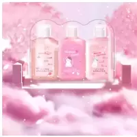 变脸猫香氛洗护旅行组(蜜桃白茶&柔顺)-蜜桃白茶沐浴露60ml+柔顺洗发露60ml