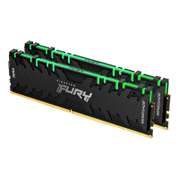 金士顿 (Kingston) FURY 16GB(8G×2)套装 DDR4 4000 台式机内存条 RGB灯条 骇客神条