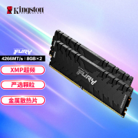 金士顿 (Kingston) FURY 16GB(8G×2)套装 DDR4 4266 台式机内存条
