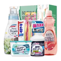 花王(MERRIES) 花王家庭除菌清洁7件套 (共1780ml+165g+52颗)