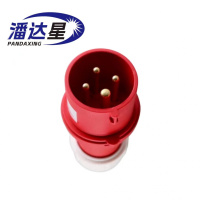 潘达星 PDX-CT02,100A,三相四线,耐高温 插头 (计价单位:个) 红色