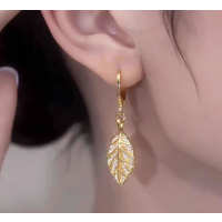 CROCUS闪钻金枝玉叶耳饰CRSE0231
