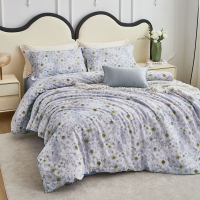 梦洁纯棉印花四件套:小雏菊被套:200*230cm床单:230*235cm枕套:50*70cm*2