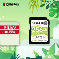 金士顿(Kingston)256GB SD存储卡 U3 V30