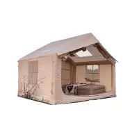FPBQ 8平米牛津布 气柱加粗16cm 露营充气帐篷户外野营旅游便携防雨充气装备