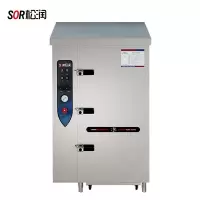 SOR松润 商用蒸柜 酒店饭店学校医院食堂用SOR-M402 单门蒸房蒸饭柜 30KW 30盘