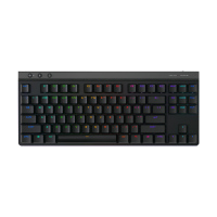 罗技(Logitech)G515TKL无线蓝牙机械键盘 三模游戏电竞RGB 矮轴轻薄键帽 吃鸡人机械键盘黑色 T轴