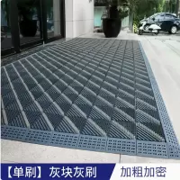 霜叶 大门口入户门垫 小块发货,需要自己拼接(1.8*3米,2.5cm)