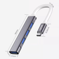 神舟适用联想USB3.0扩展坞多口分线华硕笔记本电脑台式type拓展器