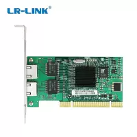 LR-LINK 联瑞千兆 PCI双口网卡intel82546芯片台式机有线网卡 工控机服务器通讯 LREC7212MT
