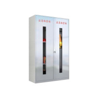 正斌304不锈钢柜消防救援器材箱防护用品柜室外微型消防站高1920*宽1200*深500(加厚304材质)不含器材