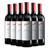 奔富(Penfolds)BIN28设拉子干红葡萄酒 750ml*6支装(易富行货 )