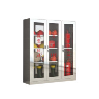 正斌304不锈钢柜消防救援器材箱防护用品柜室外微型消防站高1600*宽1500*深400(加厚201材质)不含器材