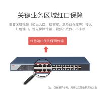海康威视 16口千兆POE交换机DS-3E0518P-E(不含安装)(单位:台)