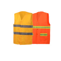 匹牧 PM-FGBX-0050 反光背心 环卫马甲*荧光绿