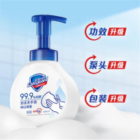 舒肤佳(Safeguard) 抑菌泡沫 洗手液 纯白清香 健康抑菌99.9% 泡沫细腻 300g