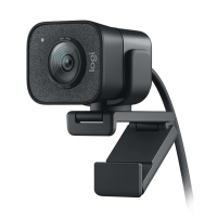 罗技(Logitech)StreamCam直播摄像头 高清网络摄像头家用1080P台式笔记本视频会议电脑摄像头外接 黑色