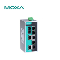 摩莎MOXA 8个电口百兆交换机 正规渠道 EDS-208A
