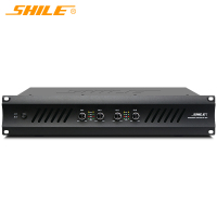 狮乐(SHILE)AV-2018功放 专业纯后级功放会议室 培训室教室定阻功放四通道150W功率放大器