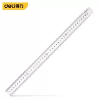 得力(deli) DL8040 钢直尺 400mm