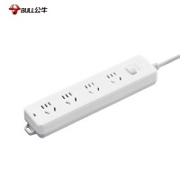 公牛(BULL) 新国标插座/插线板/插排/排插/接线板/拖线板 GN-410 4位总控全长5米 单位:个