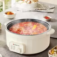 志高电火锅电煮锅一体多功能5L电火锅 不粘锅礼品 -志高电火锅5L
