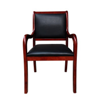 正斌办公椅简约现代会议椅实木将椅