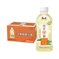 康师傅 纯萃零糖高山乌龙350ml*12瓶整箱装 原味茶饮料饮品