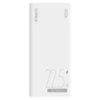 罗马仕sense6 22.5W超级快充20000毫安时充电宝+30W双口氮化镓苹果15充电器套装PD20W米白