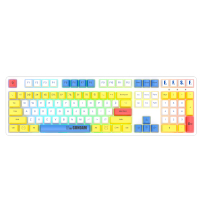 ikbcZ108高达联名1.0键盘机械键盘 电脑办公电竞游戏键盘 108键RGB光 有线红轴