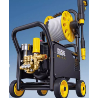 指南车洗车机神器高压水泵家用220V大功率刷车水枪便携式强力洗地