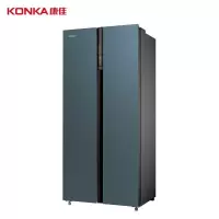 康佳(KONKA )605升 对开门大冰箱 风冷无霜 一级变频 云离子养鲜 急速冷冻 BCD-605WD5EBLP