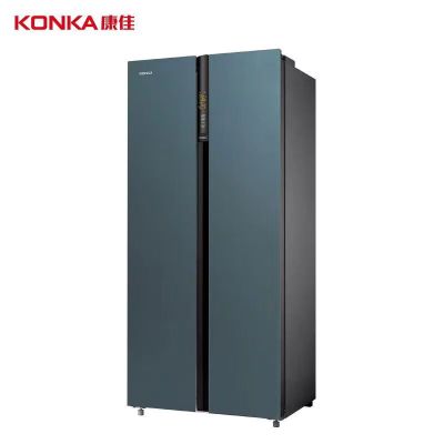 康佳(KONKA )605升 对开门大冰箱 风冷无霜 一级变频 云离子养鲜 急速冷冻 BCD-605WD5EBLP